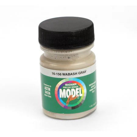 Badger 16-156 MODELFlex Acrylic Paint 1oz Wabash Gray