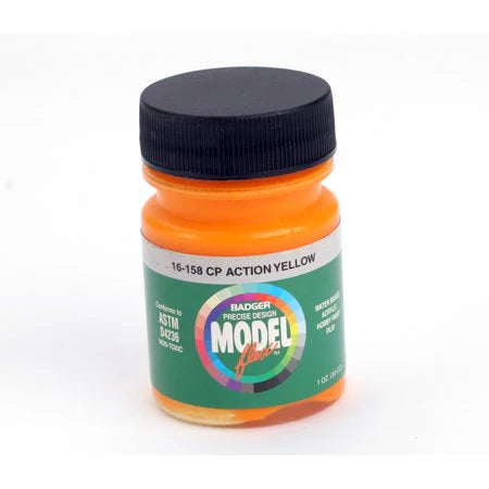 Badger 16-158 MODELFlex Acrylic Paint 1oz Canadian Pacific Action Yellow
