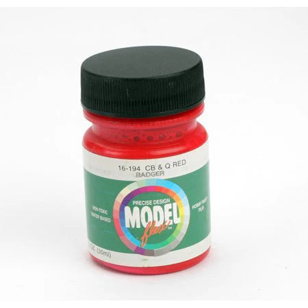 Badger 16-194 MODELFlex Acrylic Paint 1oz Chicago, Burlington & Quincy Red