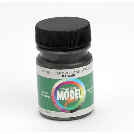 Badger 16-198 MODELFlex Acrylic Paint 1oz Southern Pacific / Santa Fe Overland Dark Gray