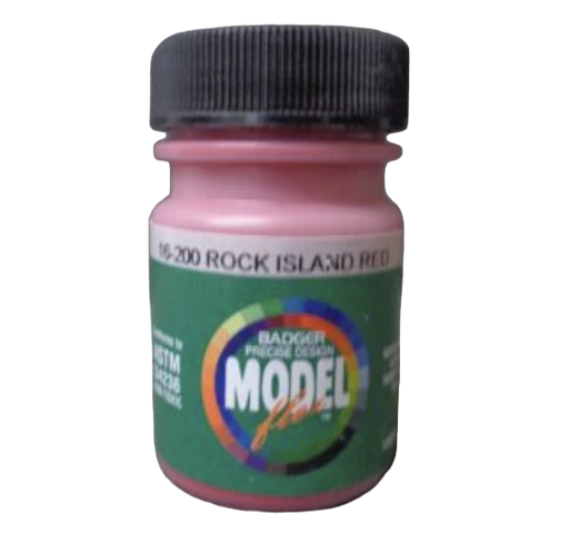 Badger 16-200 MODELFlex Acrylic Paint 1oz Rock Island Red