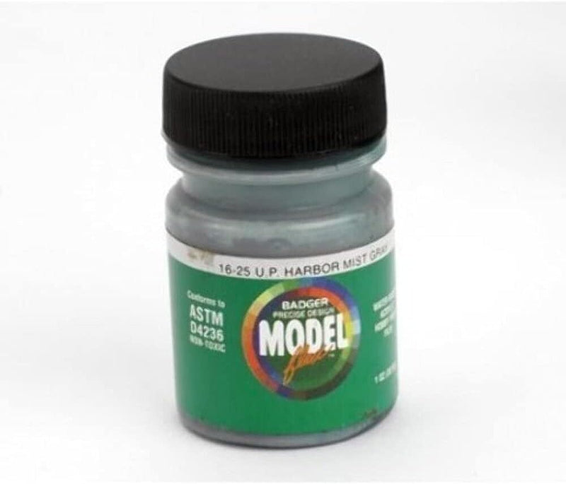 Badger 16-25 MODELFlex Acrylic Paint 1oz Union Pacific Harbor Mist Gray