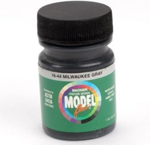 Badger 16-44 MODELFlex Acrylic Paint 1oz Milwaukee Road Gray