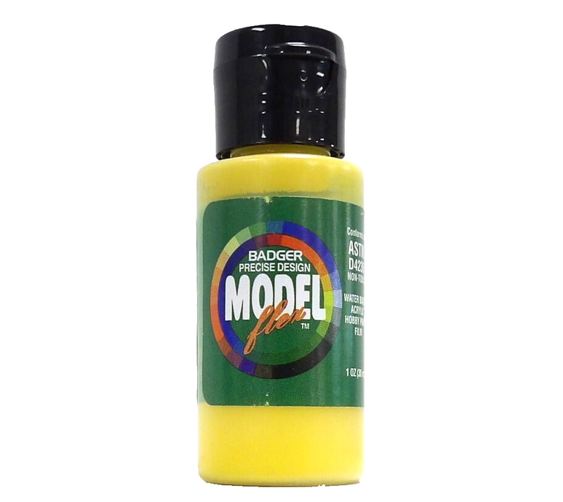 Badger 16-52 MODELFlex Acrylic Paint 1oz Erie-Lackawanna Yellow