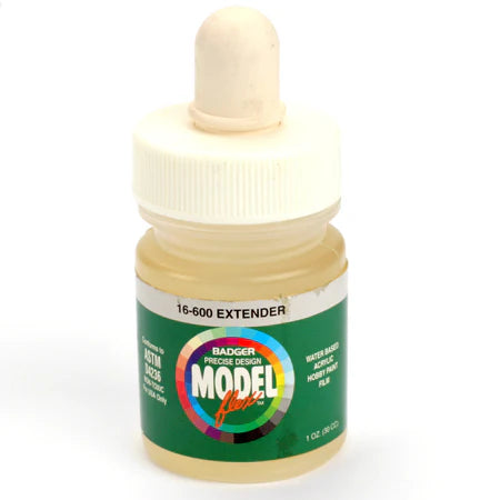 Badger 16-600 MODELFlex Acrylic Paint 1oz Extender