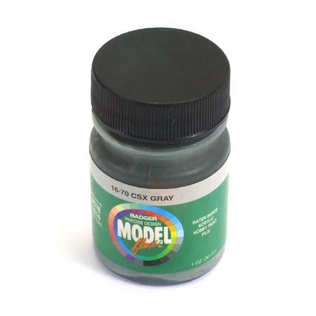Badger 16-70 MODELFlex Acrylic Paint 1oz CSX Transportation Gray