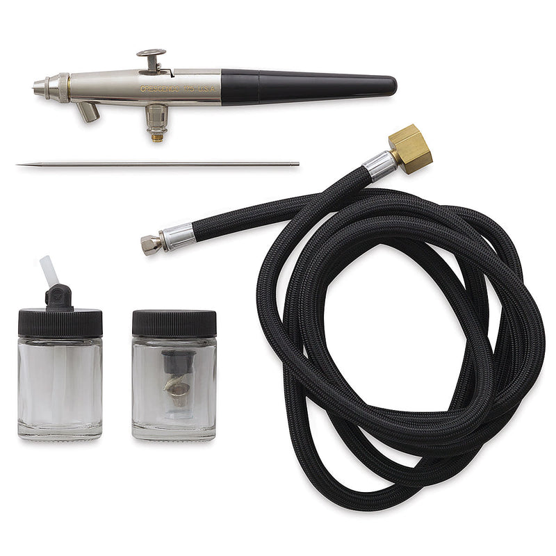 Badger 175-7 Crescendo Dual Action Internal Mix Airbrush Set (3 Heads)