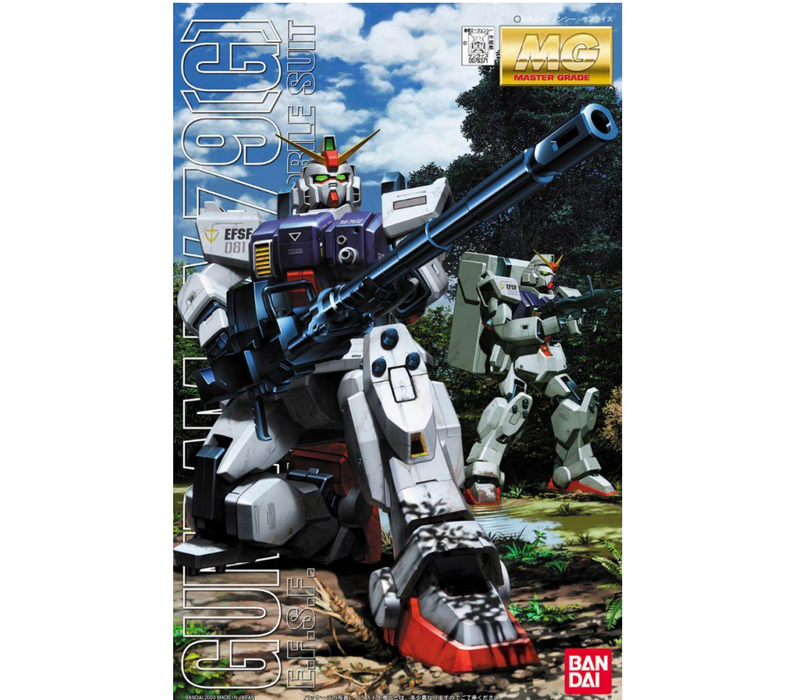 Bandai 1076371 1/100 Master Grade Series Gundam RX79(G) Ground Type