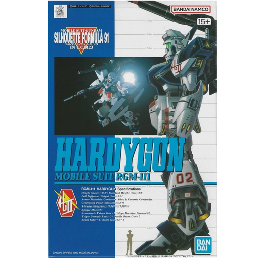 Bandai 1035528 1/100 RGM-111 Hardygun Mobile Suit "Gundam F91"