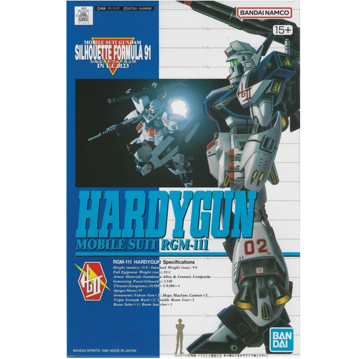 Bandai 1035528 1/100 RGM-111 Hardygun Mobile Suit "Gundam F91"