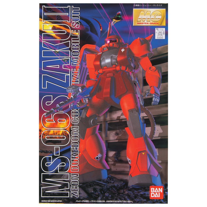 Bandai 1048290 1/100 MG MS-06S Zaku II Mobile Suit Gundam