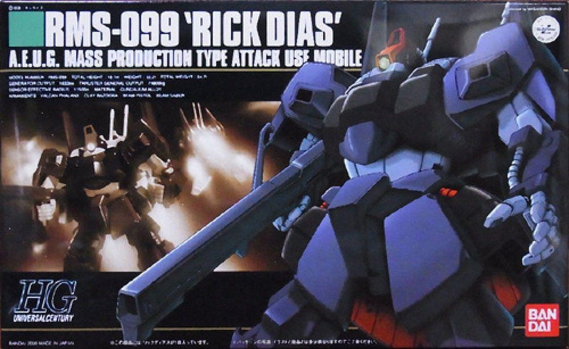 Bandai 1076369 1/144 HG UC #10 RMS-099 Rick Dias Mobile Suit from Zeta Gundam