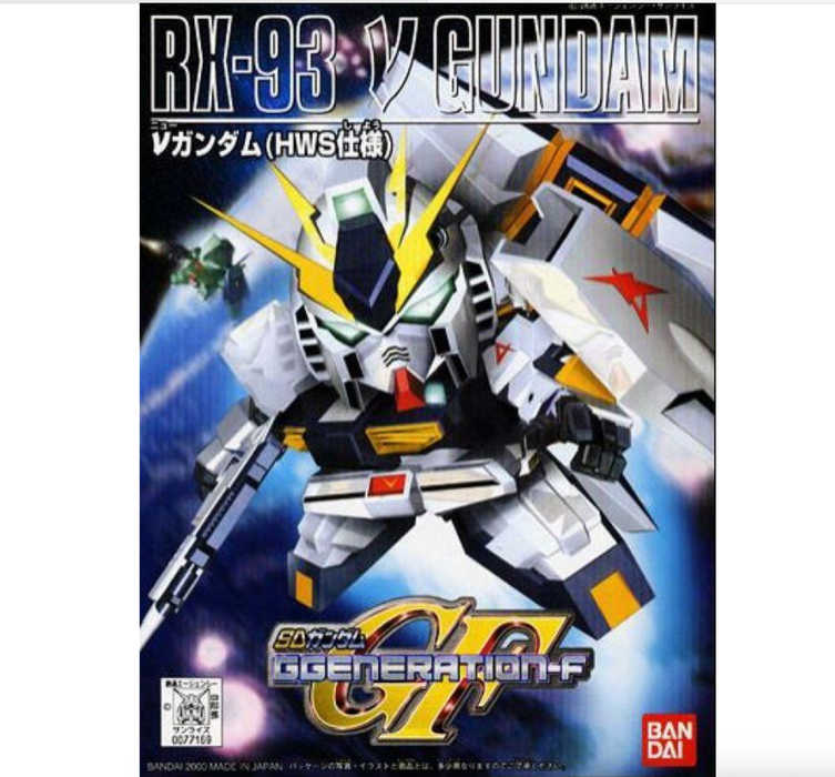 Bandai 1077169 BB Senshi SD #209 RX-93 Nu Gundam Mobile Suit Set (Char's Counterattack)