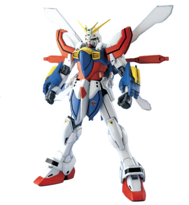 Bandai 1106042 1/100 MG GF13-017NJ II God Gundam Mobile Suit Gundam with Fighting Action
