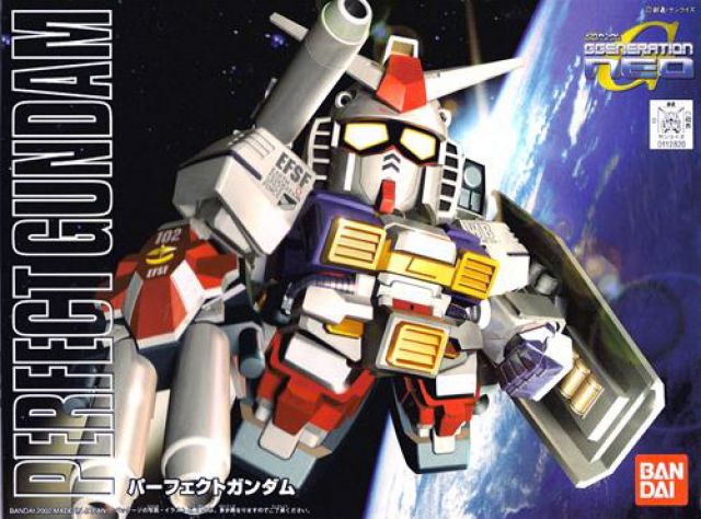 Bandai 1112820 BB Senshi SD #236 Perfect Gundam Mobile Suit Gundam Set