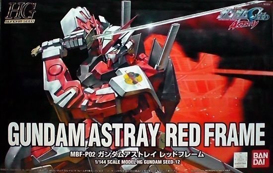 Bandai 1122715 1/144 HG #12 Gundam Astray Red Frame Mobile Suit Gundam SEED