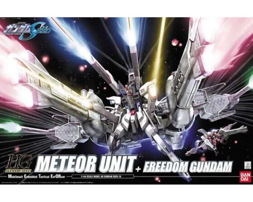 Bandai 1125301 1/144 HG Meteor Unit + Freedom Gundam "Mobile Suit Gundam SEED Series"