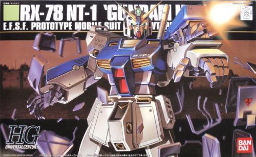 Bandai 1125650 1/144 HG UC #47 RX-78NT-1 Gundam Alex Mobile Suit Gundam 0080