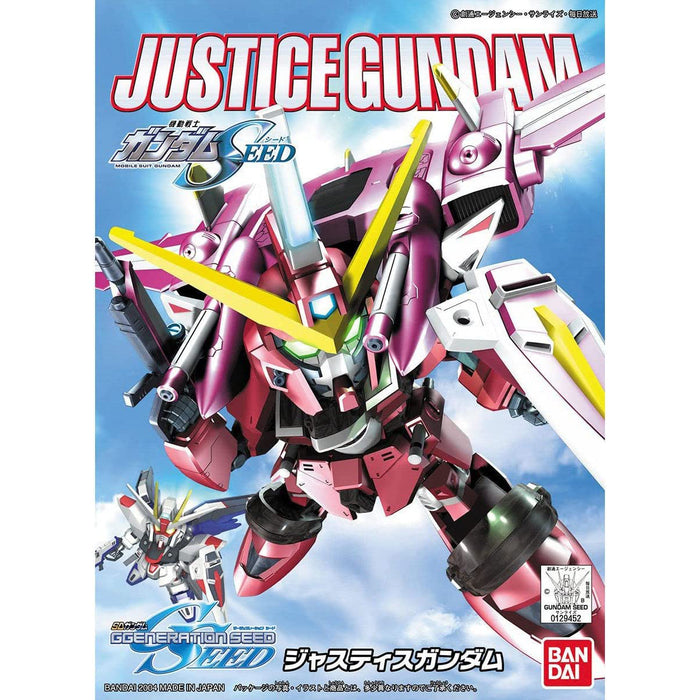 Bandai 1129452 BB Senshi SD #268 Justice Gundam SEED Mobile Suit Set