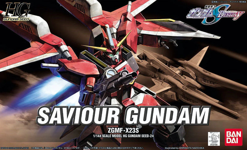 Bandai 1132158 1/144 HG #24 ZGMF-X23S Savior Gundam "Mobile Suit Gundam SEED"