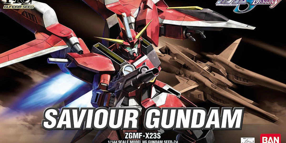 Bandai 1132158 1/144 HG #24 ZGMF-X23S Savior Gundam 