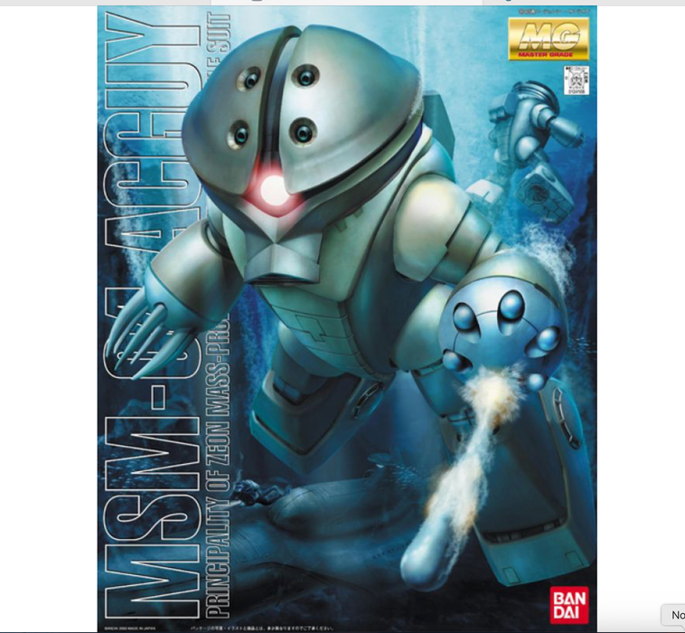 Bandai 1134108 1/100 MG MSM-04 Acguy Mode Mobile Suit Gundam