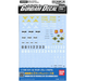 Bandai 1134149 GD-22 MG 1/100 Mobile Suit Zeta Gundam Waterslide Decal Sheet