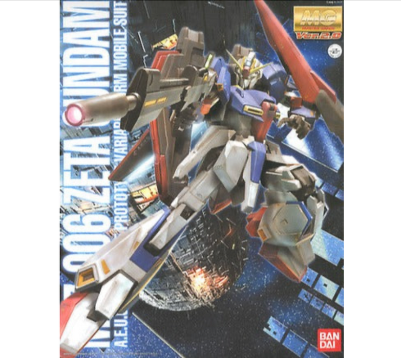 Bandai 1139597 1/100 MG MSZ-006 Zeta Gundam (Version 2.0) Mobile Suit