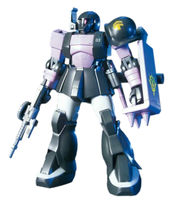 Bandai 1145382 1/144 HG UC #68 Zaku I (Black Tri-Stars Version) Mobile Suit Gundam
