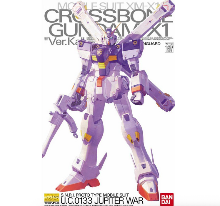 Bandai 1145936 1/00 MG UC Crossbone Gundam X-1 Ver.Ka Mobile Suit