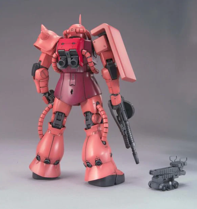 Bandai 2001372 1/100 MG Char's Zaku II (Ver. 2.0) Mobile Suit Gundam