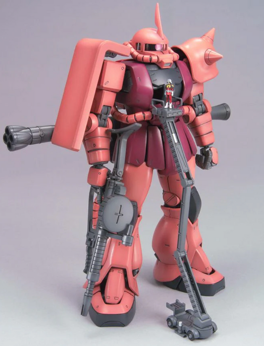 Bandai 2001372 1/100 MG Char's Zaku II (Ver. 2.0) Mobile Suit Gundam