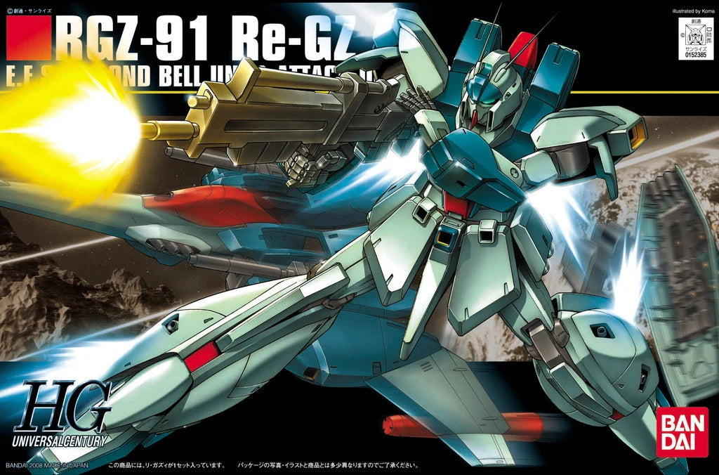 Bandai 2004936 1/144 HG #85 Re-GZ "Char's Counterattack" Mobile Suit Gundam