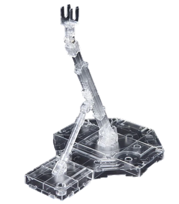 Bandai 2027210 Clear Action Base 2 Display Stand for 1/144 Gundam Models