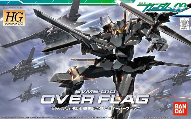 Bandai 2028574 1/144 HG #11 SVMS-010 Over Flag Mobile Suit (Gundam 00)