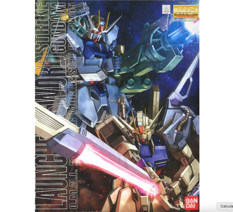 Bandai 2028922 MG Launcher/Sword Strike Gundam Mobile Suit (Gundam SEED)