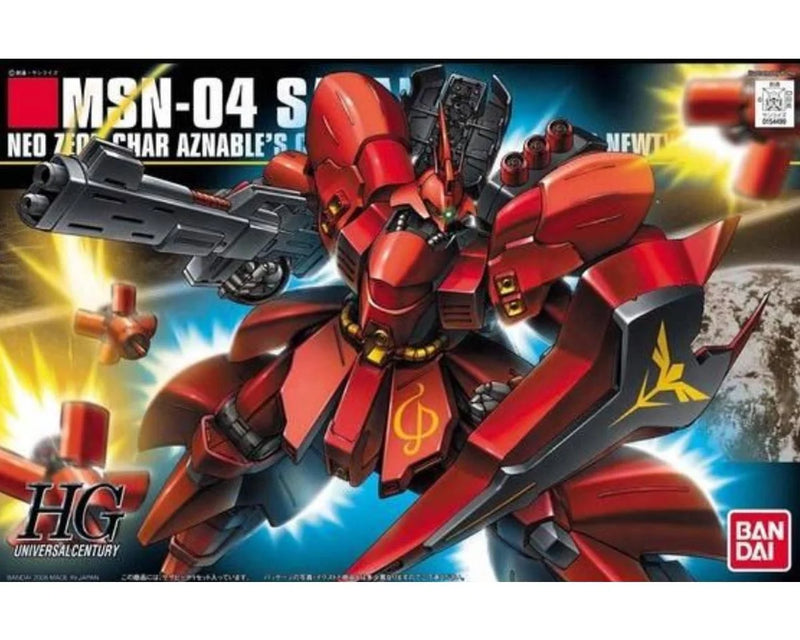 Bandai 2029267 1/144 HG Universal Century Series MSN-04 Sazabi "Char's Counterattack" Gundam Kit