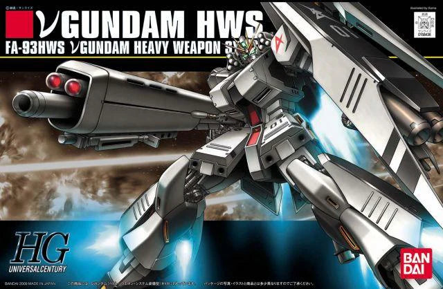 Bandai 2029270 1/144 HG UC #93 Nu Gundam (HWS) Mobile Suit Gundam (Char's Counterattack)