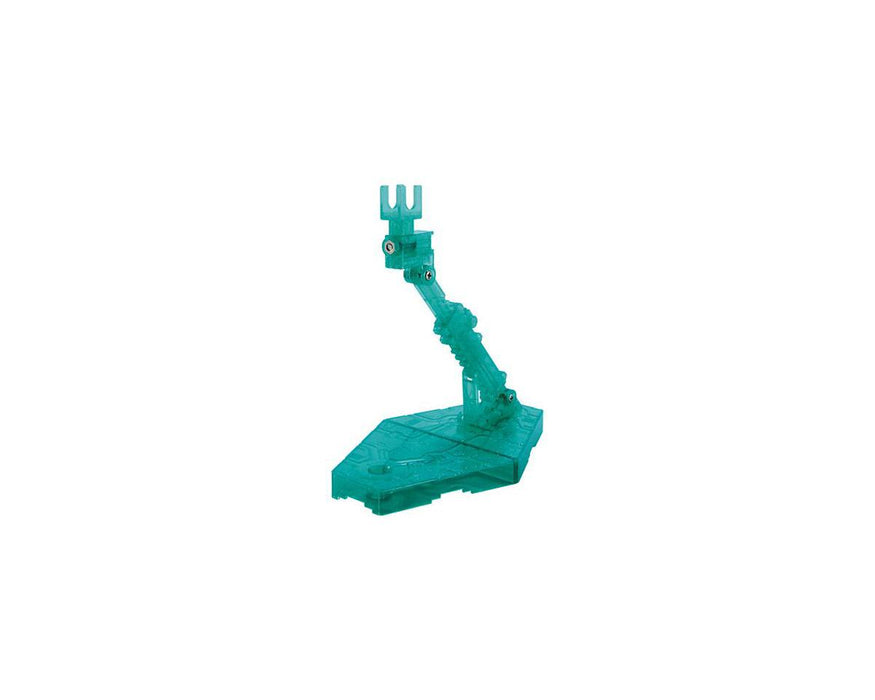 Bandai 2035579 1/144 Sparkle Clear Green Display Stand Action Base 2