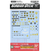 Bandai 2042715 GD-54 HG 1/144 UC 0800 Series Zeon "Gundam 0080" Waterslide Decal Sheet