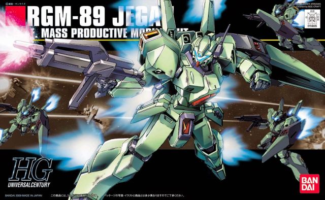 Bandai 2050155 1/144 HG UC #97 RGM-89 Jegan Mobile Suit Gundam (Char's Counterattack)