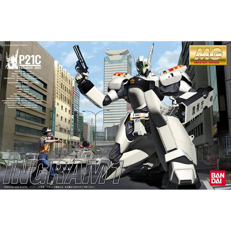 Bandai 2057588 MG 1/35 Shinohara AV-98 Ingram 1 "Patlabor" Model Kit