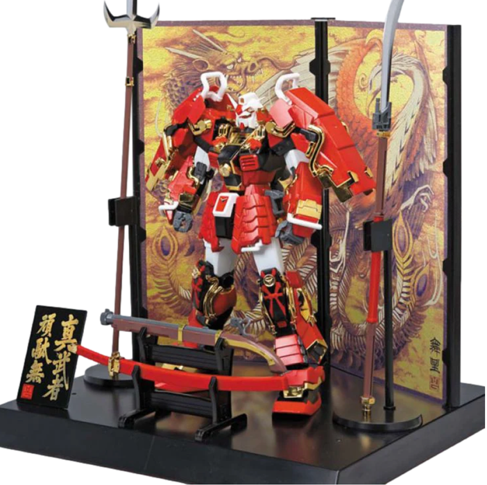 Bandai 2062531 1/100 MG Shin Musha Gundam Sengoku No Jin (Special Edition with Display Stand)