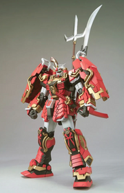 Bandai 2062531 1/100 MG Shin Musha Gundam Sengoku No Jin (Special Edition with Display Stand)