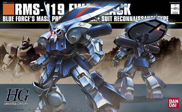 Bandai 2064753 1/144 HG UC #96 RMS-119 EWAC Zack Mobile Suit Gundam