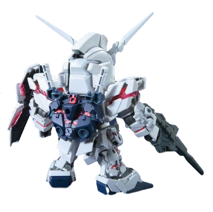 Bandai 2072474 BB UC SD #360 Unicorn Gundam Mobile Suit (Unicorn Mode or Destroy Mode)