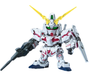 Bandai 2072474 BB UC SD #360 Unicorn Gundam Mobile Suit (Unicorn Mode or Destroy Mode)