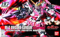 Bandai 2077705 1/144 HG UC #100 RX-0 Unicorn Gundam Psycho-Frame (Destroy Mode) Mobile Suit