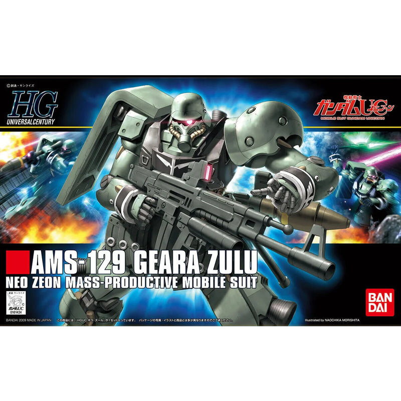Bandai 2077706 1/144 HG UC #102 AMS-129 Geara Zulu Mobile Suit "Char's Counterattack"