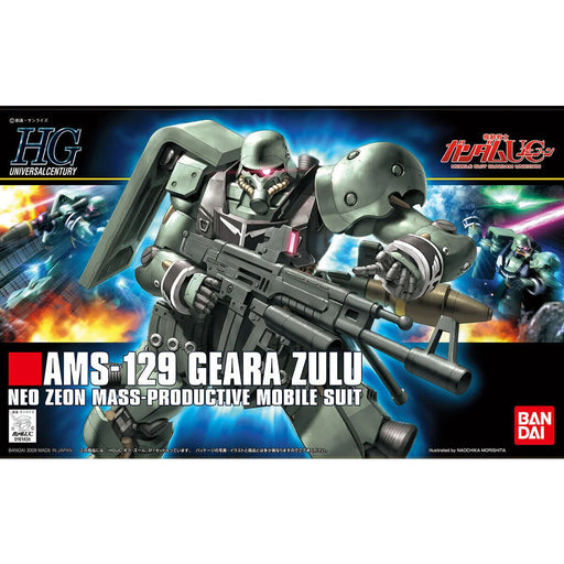 Bandai 2077706 1/144 HG UC #102 AMS-129 Geara Zulu Mobile Suit "Char's Counterattack"